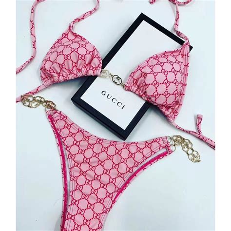 gucci bathing suits for woman|gucci bikini swimsuit.